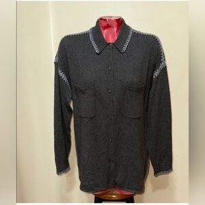 NWOT Johnny Was Whip stitch Cashmere Sweater